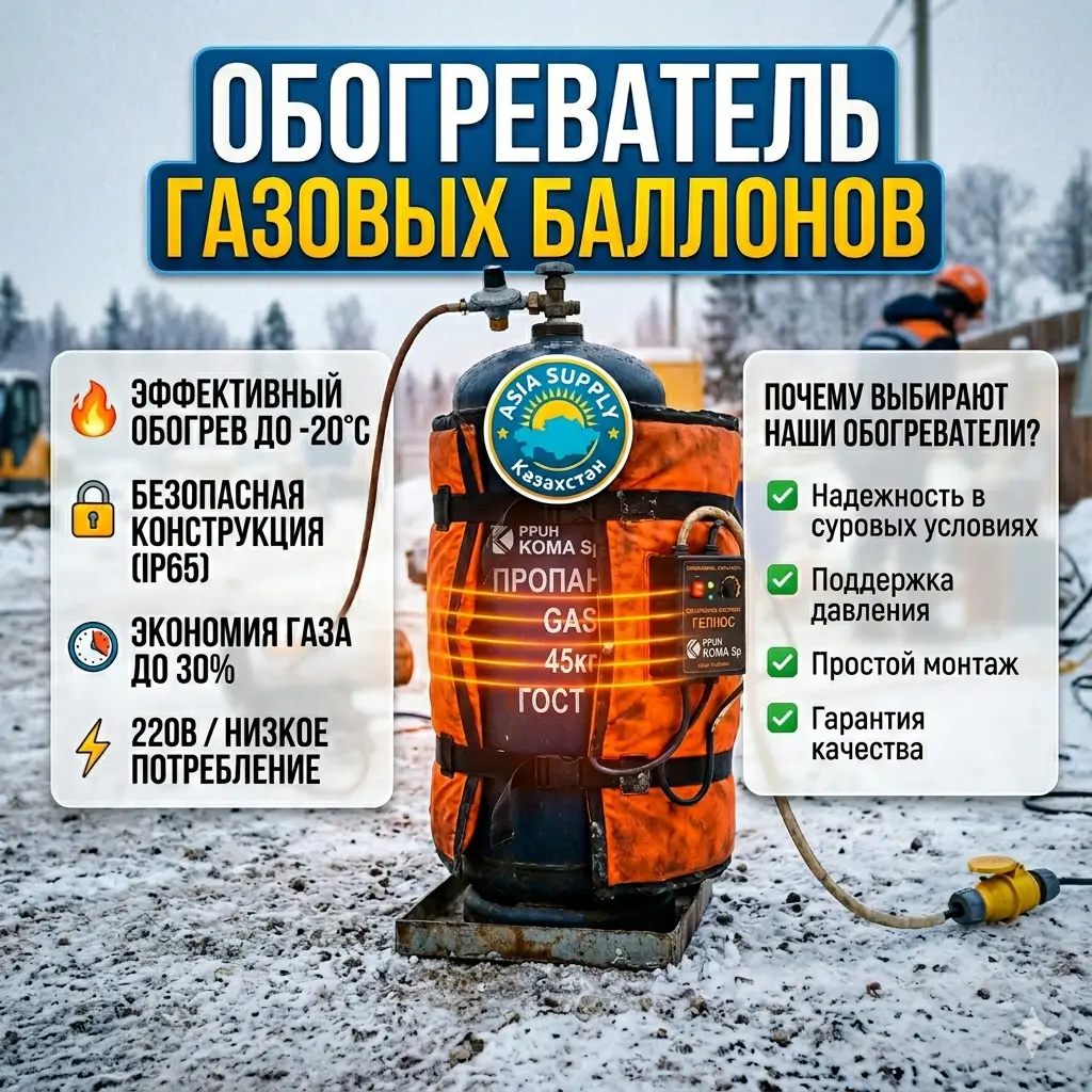 Gas cylinder heater